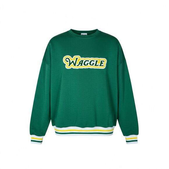 Waggle Men's Green PGA Masters Sweatshirt Size S - Picture 1 of 12